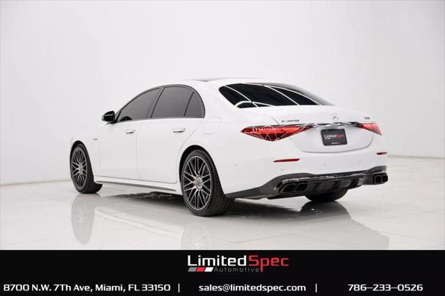 used 2024 Mercedes-Benz AMG S 63 E car, priced at $174,980