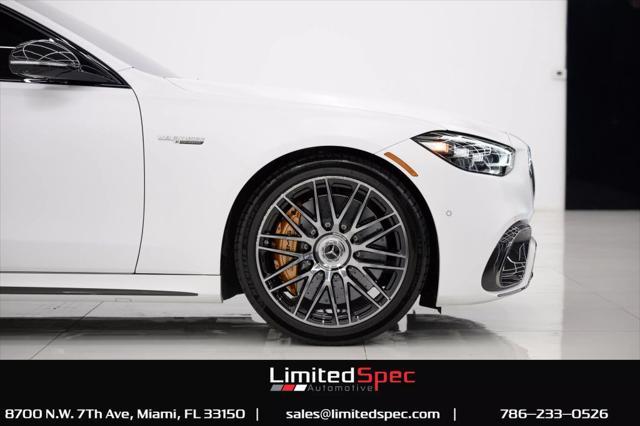 used 2024 Mercedes-Benz AMG S 63 E car, priced at $174,980