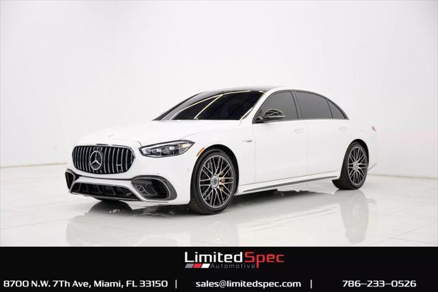 used 2024 Mercedes-Benz AMG S 63 E car, priced at $174,980