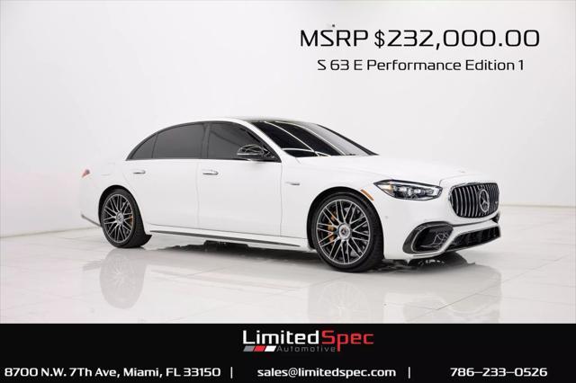 used 2024 Mercedes-Benz AMG S 63 E car, priced at $174,980