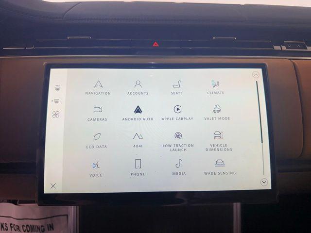 new 2025 Land Rover Range Rover car