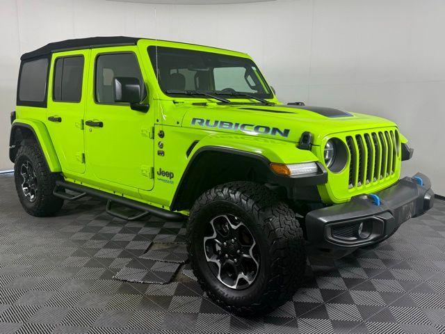 used 2021 Jeep Wrangler Unlimited 4xe car, priced at $34,944