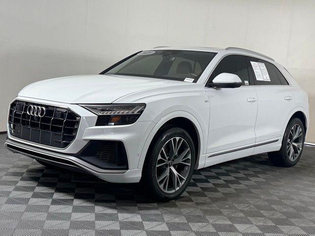 used 2021 Audi Q8 car, priced at $35,944
