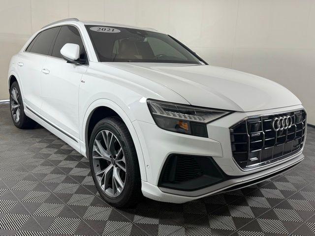 used 2021 Audi Q8 car, priced at $35,944