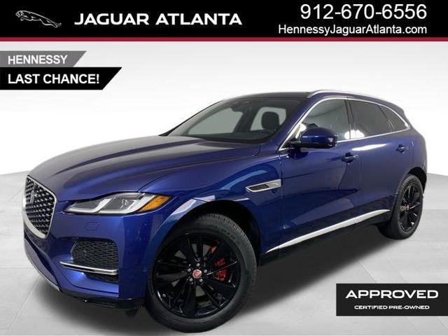 used 2021 Jaguar F-PACE car, priced at $39,900