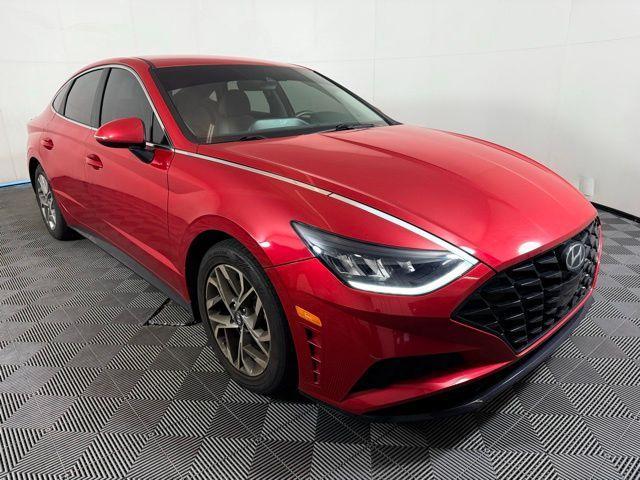 used 2021 Hyundai Sonata car, priced at $17,241