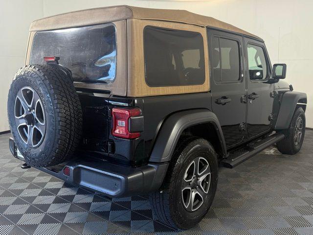 used 2020 Jeep Wrangler Unlimited car, priced at $22,944