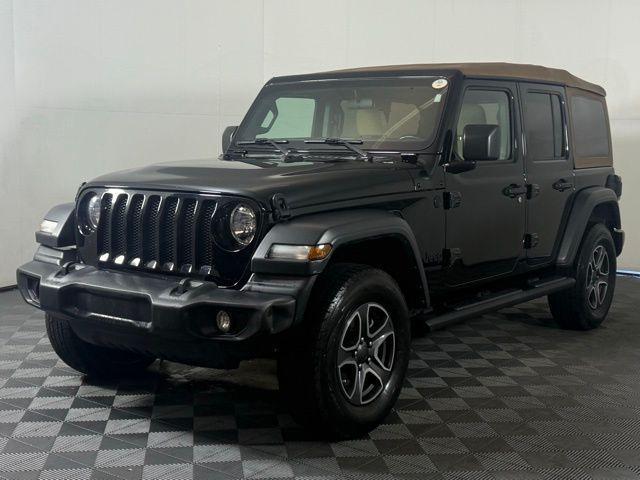used 2020 Jeep Wrangler Unlimited car, priced at $22,944