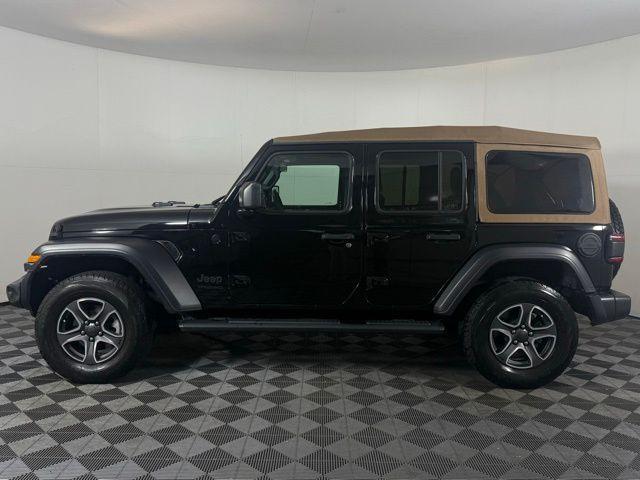 used 2020 Jeep Wrangler Unlimited car, priced at $22,944