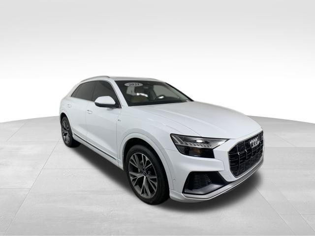 used 2021 Audi Q8 car, priced at $33,390