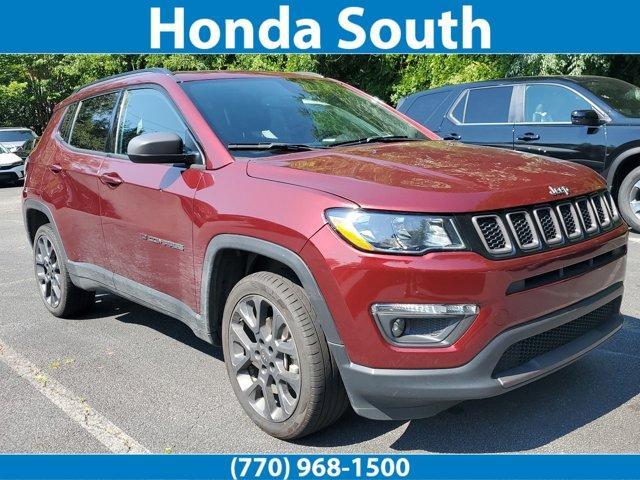 used 2021 Jeep Compass car, priced at $19,953