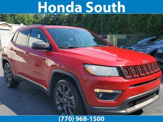 used 2021 Jeep Compass car, priced at $18,818