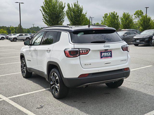 used 2023 Jeep Compass car, priced at $19,350