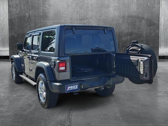 used 2018 Jeep Wrangler Unlimited car, priced at $30,398