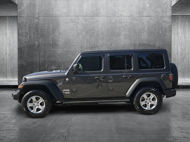 used 2018 Jeep Wrangler Unlimited car, priced at $30,398