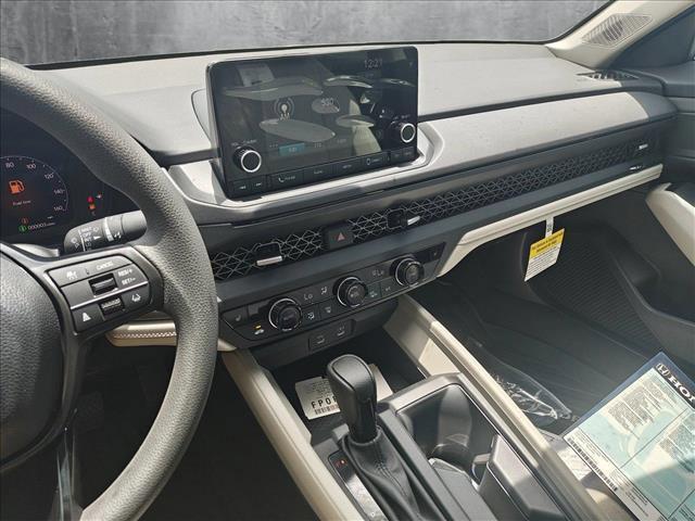 new 2025 Honda Accord car, priced at $32,165