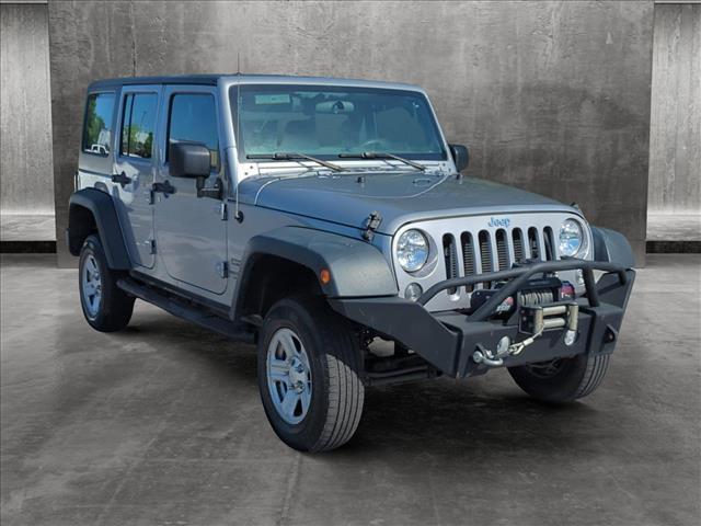 used 2015 Jeep Wrangler Unlimited car, priced at $23,676