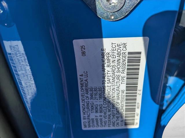 new 2026 Honda Civic car, priced at $29,445