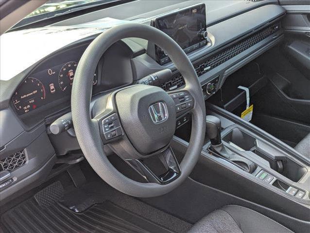 new 2025 Honda Accord car, priced at $31,710