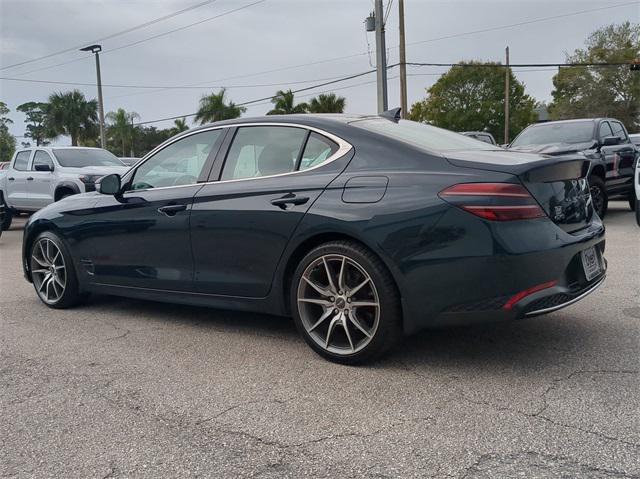 used 2023 Genesis G70 car, priced at $30,999