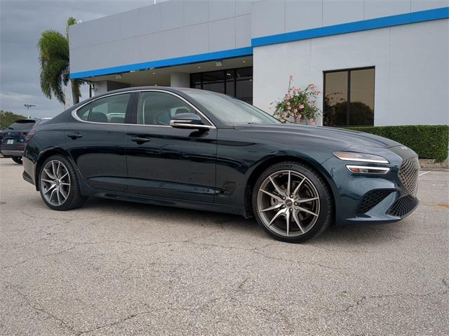 used 2023 Genesis G70 car, priced at $30,999