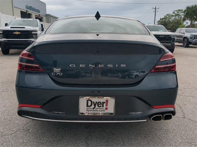 used 2023 Genesis G70 car, priced at $30,999