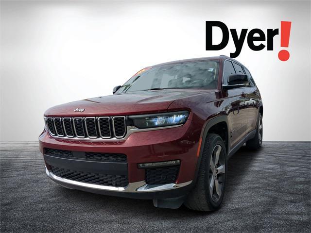 used 2021 Jeep Grand Cherokee L car, priced at $30,999