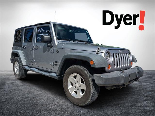 used 2013 Jeep Wrangler Unlimited car, priced at $14,599