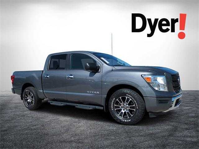 used 2021 Nissan Titan car, priced at $29,999