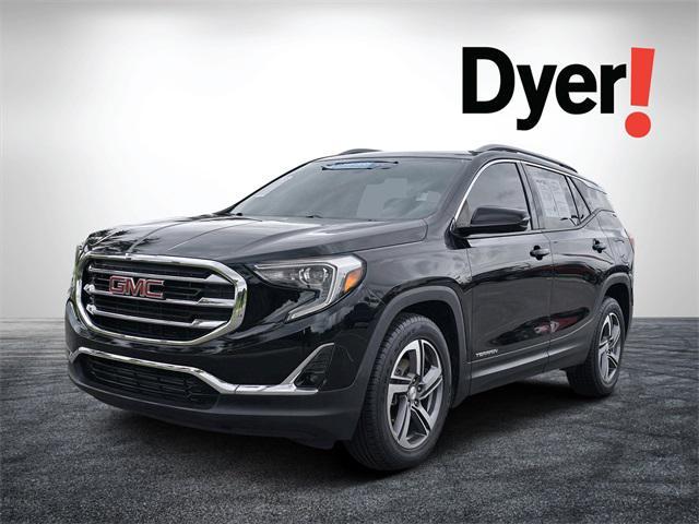 used 2021 GMC Terrain car, priced at $21,999