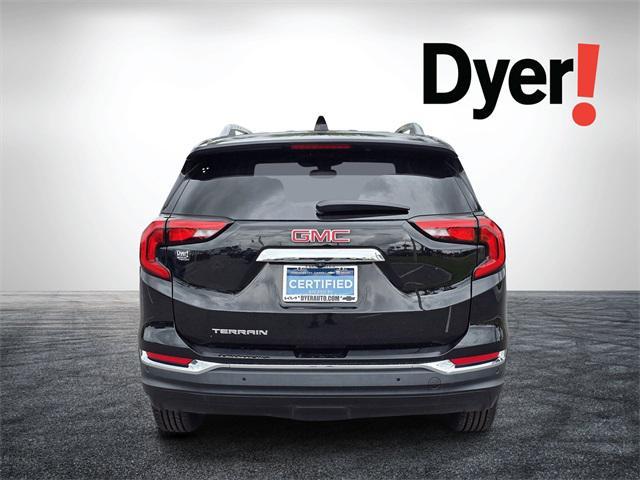 used 2021 GMC Terrain car, priced at $21,999