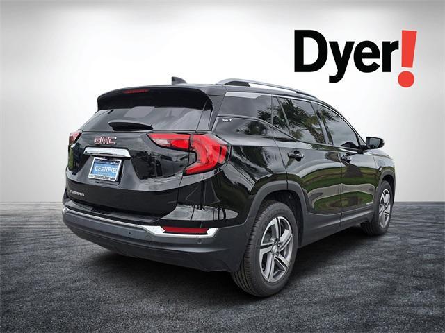 used 2021 GMC Terrain car, priced at $21,999