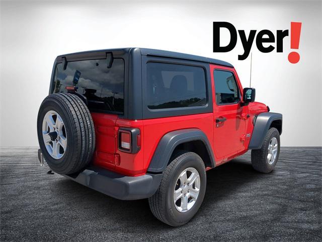 used 2020 Jeep Wrangler car, priced at $25,999