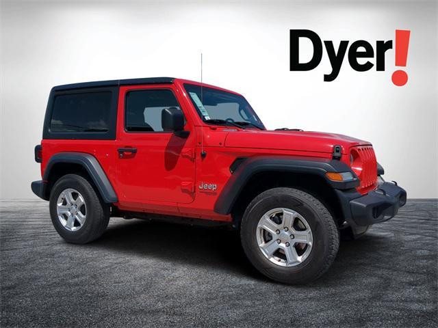 used 2020 Jeep Wrangler car, priced at $25,999
