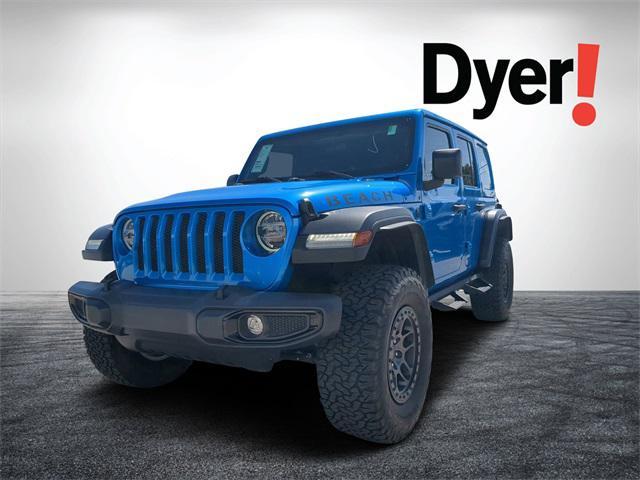 used 2022 Jeep Wrangler Unlimited car, priced at $38,999