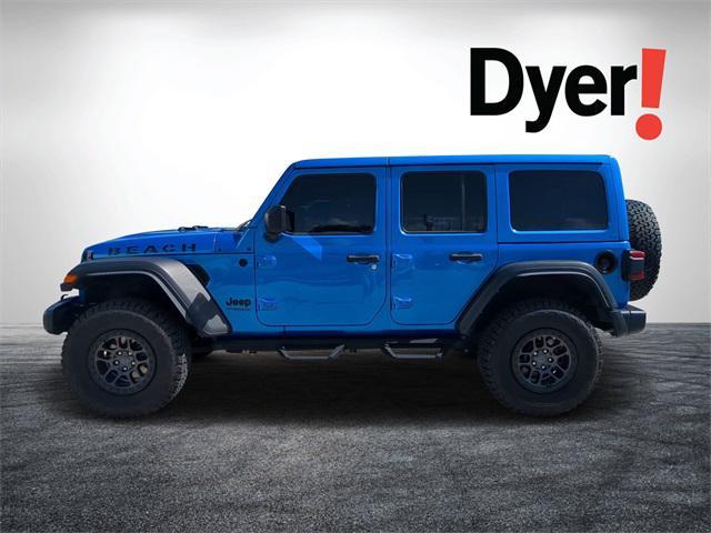 used 2022 Jeep Wrangler Unlimited car, priced at $38,999