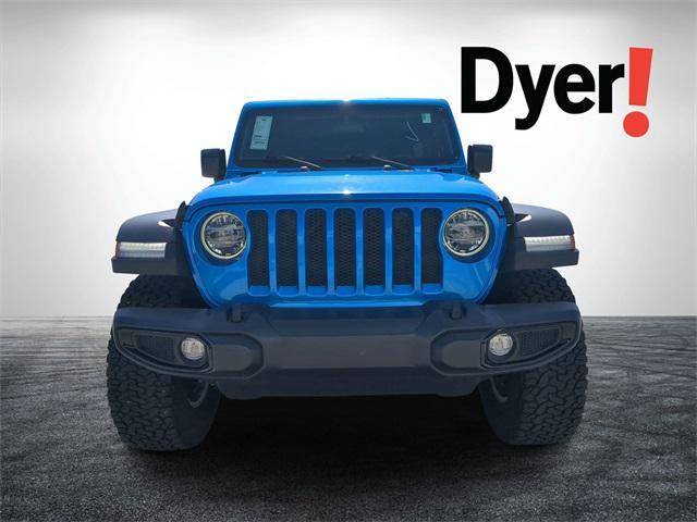 used 2022 Jeep Wrangler Unlimited car, priced at $38,999