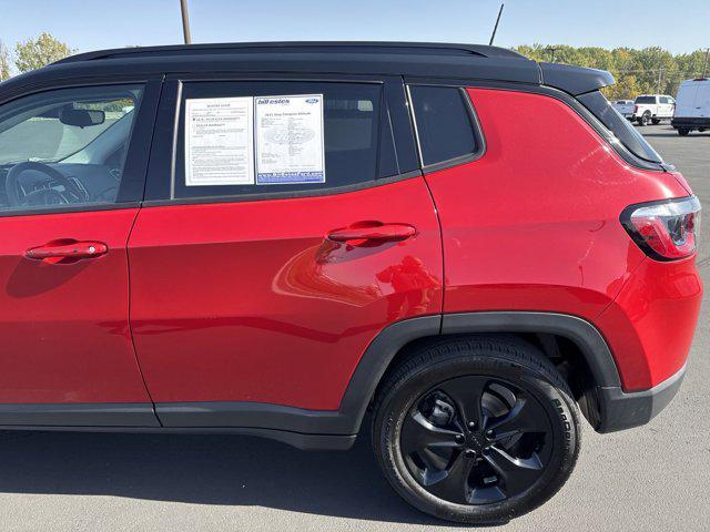 used 2021 Jeep Compass car, priced at $16,500