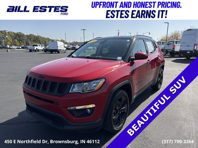 used 2021 Jeep Compass car, priced at $16,500