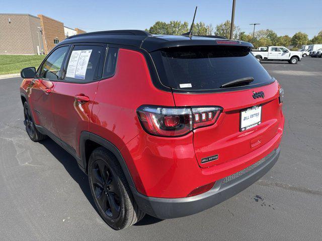 used 2021 Jeep Compass car, priced at $16,500