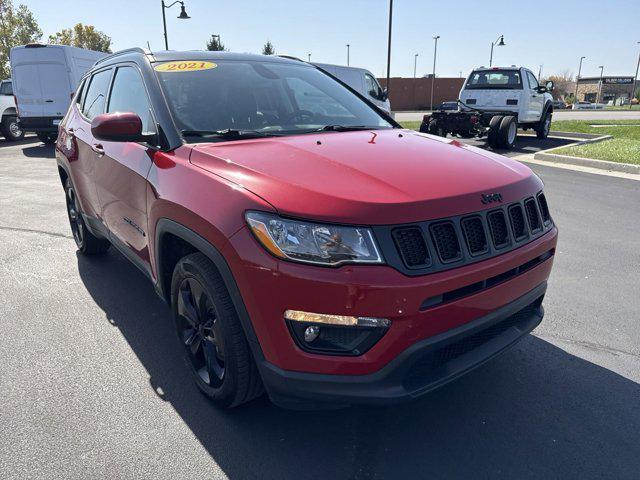 used 2021 Jeep Compass car, priced at $16,500