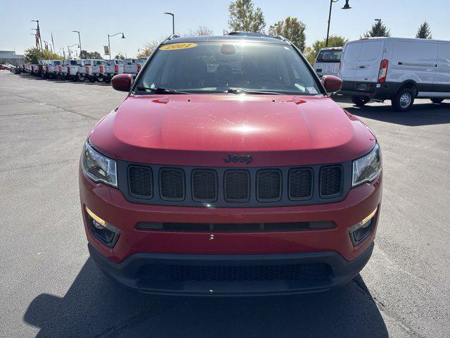 used 2021 Jeep Compass car, priced at $16,500