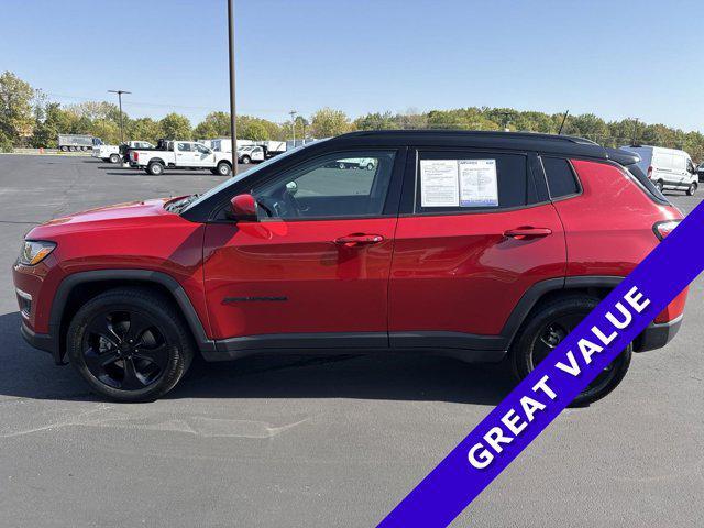 used 2021 Jeep Compass car, priced at $16,500