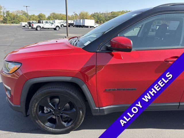 used 2021 Jeep Compass car, priced at $16,500