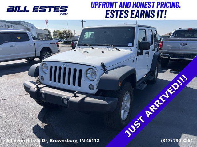 used 2018 Jeep Wrangler JK Unlimited car, priced at $23,528