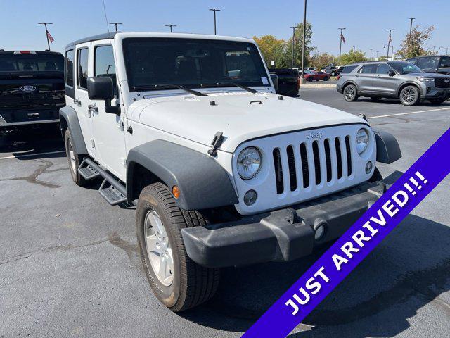 used 2018 Jeep Wrangler JK Unlimited car, priced at $23,528