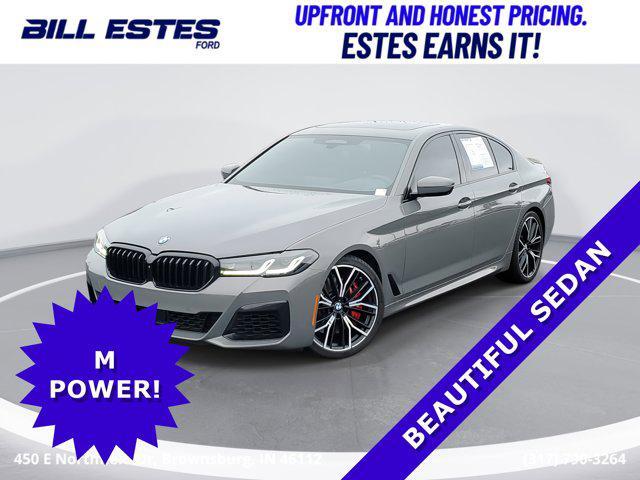 used 2021 BMW M550 car, priced at $48,907