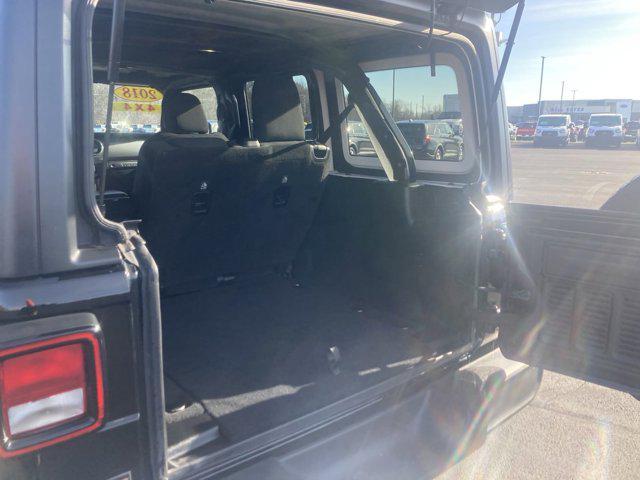 used 2018 Jeep Wrangler Unlimited car, priced at $23,906