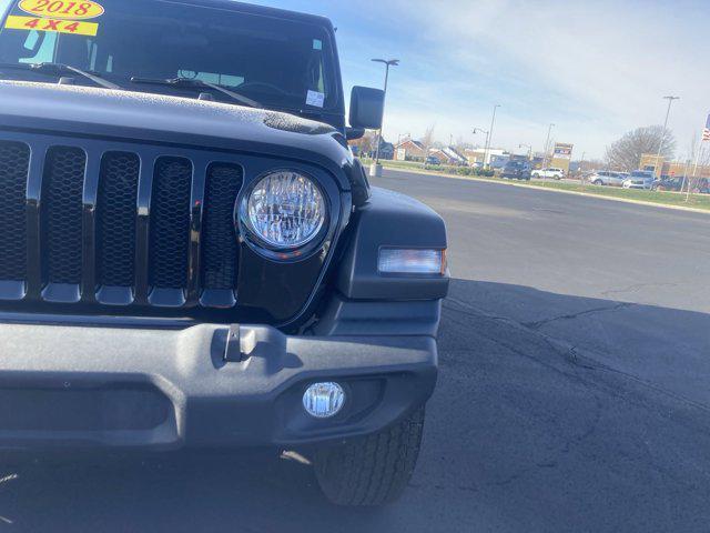 used 2018 Jeep Wrangler Unlimited car, priced at $23,906