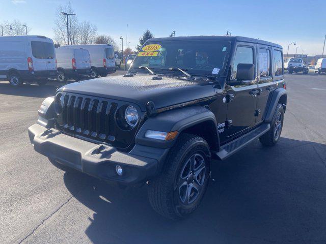 used 2018 Jeep Wrangler Unlimited car, priced at $23,906